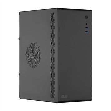 2E Корпус 2E Credo V200B без БЖ, 2xUSB3.0, 1x80мм, VGA 250мм, mATX, чорний 2E-V200B фото