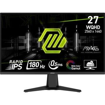MSI Монітор 27" MAG 275QF 2xHDMI, DP, Audio, IPS, 2560x1440, 180Hz, 0.5ms, sRGB 101%, AdaptiveSync 9S6-3CE21M-022 фото