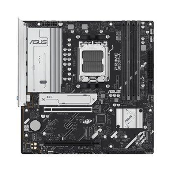 ASUS Материнcкая плата PRIME B850M-A-CSM sAM5 B850 4xDDR5 M.2 HDMI DP mATX 90MB1LQ0-M0EAYC фото