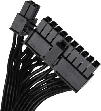 SilverStone Блок питания Decathlon (750W), >90%, 80+ Gold, 120мм, 1xMB, 24pin(20+4), 2xCPU 8pin(4+4), 6xMolex, 8xSATA, 4xPCIe 8pin(6+2), Fully modular SST-DA750-G фото
