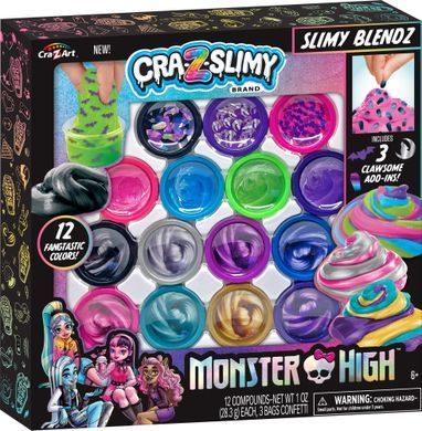 Cra-Z-Art Слайм Monster High Slimy Blendz, набор 15ед 72228CRA фото