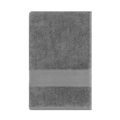 ARDESTO Полотенце махровое SuperSoft 70х140см, 100% хлопок, сірий