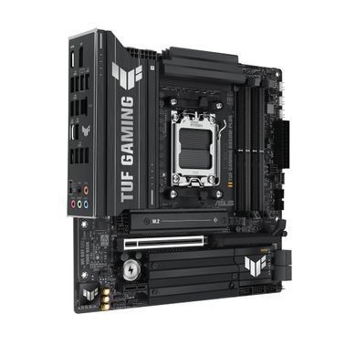 ASUS Материнcька плата TUF GAMING B850M-PLUS sAM5 B850 4xDDR5 M.2 HDMI DP mATX 90MB1IX0-M0EAY0 фото