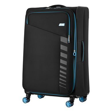 2E Валіза 2E, Trek, поліестер, велика, 97/117л, TSA, 4 колеса, EXP, чорний 2E-SPE-TREK-L-BK фото
