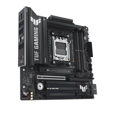 ASUS Материнcька плата TUF GAMING B850M-PLUS sAM5 B850 4xDDR5 M.2 HDMI DP mATX 90MB1IX0-M0EAY0 фото