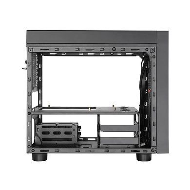 Chieftec Корпус The Cube CI-03B, без БЖ, 2xUSB3.0, 1xUSB3.2 Gen2 Type-C, 1x200мм HDB, VGA 335мм, LCS ready, mATX, чорний CI-03B-OP фото