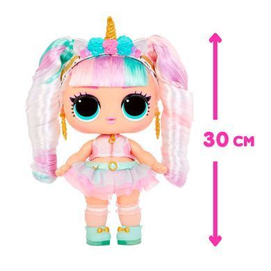 Игровой набор с мегакуклой L.O.L. SURPRISE! серии "Big Baby Hair Hair Hair" &ndash; ЕДИНОРОГ 579717 фото