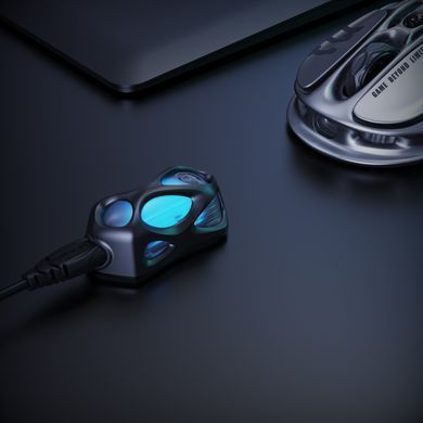 GravaStar Миша Mercury M1 Pro, magnesium alloy body, BT/WL/USB-A, RGB, Battle-Worn GRAVASTARM1PRO_WSM фото