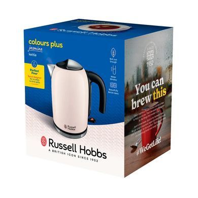 Russell Hobbs Електрочайник, 1.7л, метал, жасмін 28510-70 фото