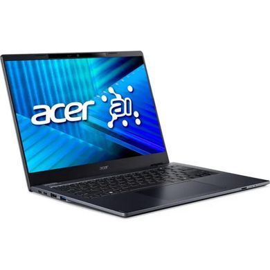 Acer Ноутбук TravelMate TMP414-55 14" WUXGA IPS, Intel U7-255U, 32GB, F1TB, UMA, Lin, синій NX.BH2EU.005 фото