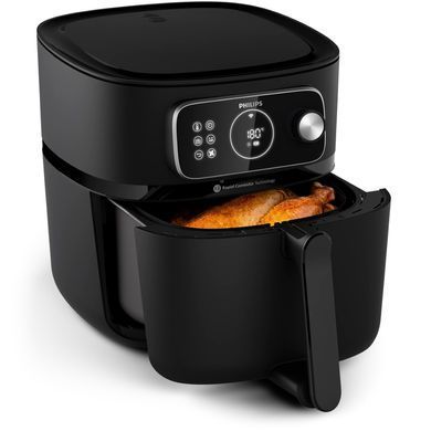 Philips Мультипіч Ovi Combi Connected, 2200Вт, чаша-8.3л, механічне керув., 22 авто. програм, пластик, чорний HD9876/90 фото