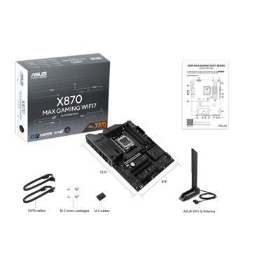 ASUS Материнcкая плата X870 MAX GAMING WIFI7 90MB1LY0-M0EAY0 фото