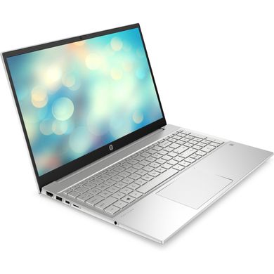 HP Ноутбук Pavilion 15-eg3001ua 15.6" FHD IPS AG, Intel i7-1355U, 16GB, F1024GB, NVD550-2, DOS, сріблястий 826F0EA фото