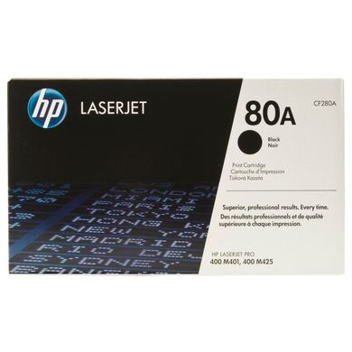 Картридж HP 80A LJ M425/M401 Black (2700 стр) CF280A фото