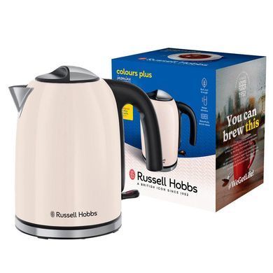 Russell Hobbs Електрочайник, 1.7л, метал, жасмін 28510-70 фото