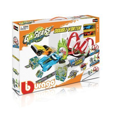 Ігровий набір серії GoGears Extreme &laquo;Подвійний вихор&raquo; (2 доріжки, 6 петель, 2 інерц.машинки) 18-30532 фото