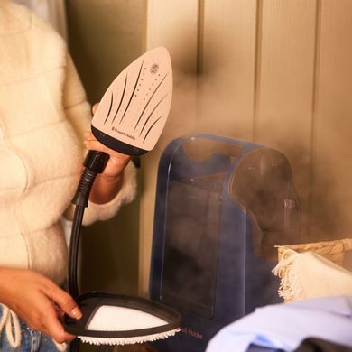 Russell Hobbs Russell Hobbs steamer Genie Maestro, 1700W, 750ml, steam boost -20g, vert. steaming, inox soleplate, blue 27600-56 фото