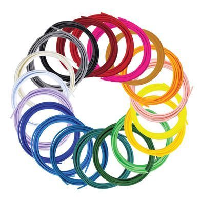 Набір стрижнів для 3D-ручки 3Doodler Flow &ndash; МІКС (20 кольорів) FLOW-FILLS фото