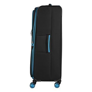 2E Валіза 2E, Trek, поліестер, велика, 97/117л, TSA, 4 колеса, EXP, чорний 2E-SPE-TREK-L-BK фото
