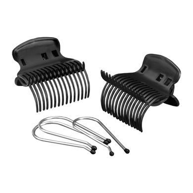 BaByliss Термо бігуді, 50Вт, 90-140 &deg;C, кейс, кераміка, чорний RS035E фото