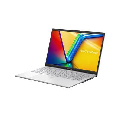 ASUS Ноутбук ASUS Vivobook Go 15 E1504FA-BQ049 15.6" FHD IPS, AMD R5-7520U, 8GB, F512GB, UMA, NoOS, Сріблястий 90NB0ZR1-M02DY0 фото