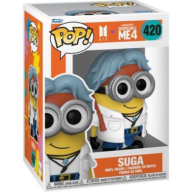 Funko Фигурка Funko POP Rocks: Minions X BTS - Suga 889698859684 фото