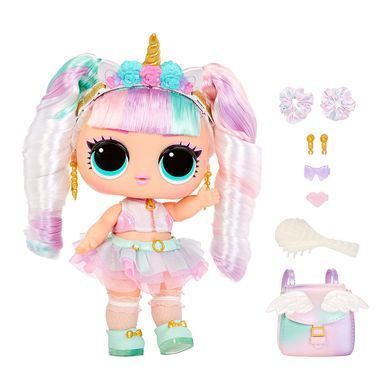 Игровой набор с мегакуклой L.O.L. SURPRISE! серии "Big Baby Hair Hair Hair" &ndash; ЕДИНОРОГ 579717 фото