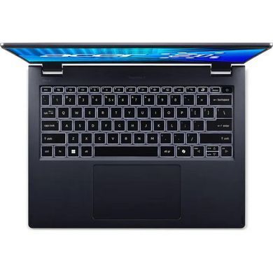 Acer Ноутбук TravelMate TMP414-55 14" WUXGA IPS, Intel U7-255U, 32GB, F1TB, UMA, Lin, синій NX.BH2EU.005 фото