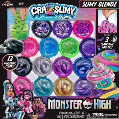 Cra-Z-Art Слайм Monster High Slimy Blendz, набор 15ед 72228CRA фото