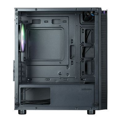 Zalman Корпус T4 Plus без БП, 2xUSB3.0, 1xUSB2.0, 1x120мм ARGB, VGA 3200мм, mATX, чёрный T4PLUS фото