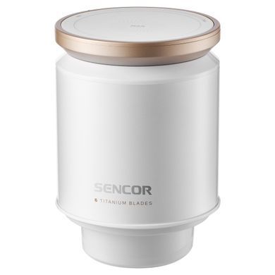 Sencor Подрібнювач Sencor, 800 Вт, 6 лез, чаша-3 л., скло, білий SCB7000WH фото