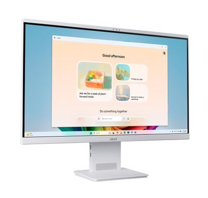 Acer Комп'ютер персональний моноблок Acer Aspire S27B-UGMTL-H 27" FHD, Intel U7-155H, 32GB, F1TB, UMA, WiFi, кл+м, Lin, білий DQ.BSCME.008 фото