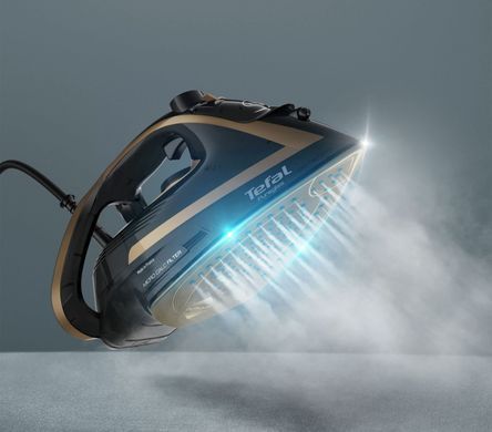 Утюг Tefal PUREGLISS, 3000Вт, 270мл, паровой удар -280гр, постоянный пар - 50гр, керам. подошва, черно-медный FV8064E0 фото