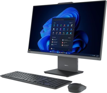 Lenovo Комп'ютер персональний моноблок Lenovo ThinkCentre neo 50a 27-G5 27" FHD IPS AG, Intel i7-13620H, 32GB, F512GB, UMA, WiFi, кл+м, без ОС, сірий 12SA000EUI фото