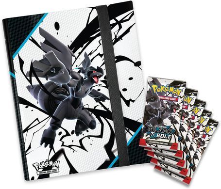 Pokemon TCG Trading card game Pokemon: Black Bolt - Binder Collection SV10.5 196214113947 фото