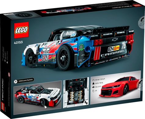 Конструктор LEGO Technic NASCAR Next Gen Chevrolet Camaro ZL1 42153 фото