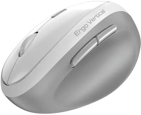 Genius Миша Genius Ergo 8350S, Silent, AI, WL/BT, біло-сірий 31030041401 фото