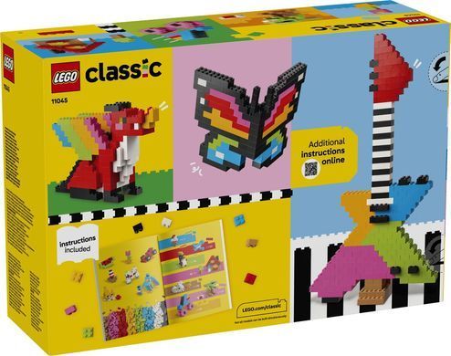 LEGO Конструктор LEGO Classic Креативні барвисті кубики 11045 фото