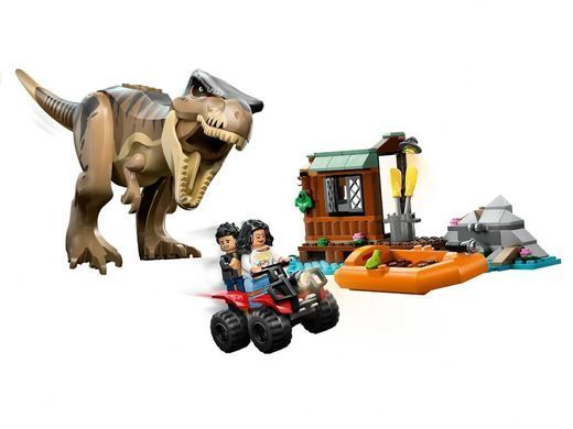 LEGO Конструктор LEGO Jurassic World Втеча річкою від тиранозавра 76975 фото
