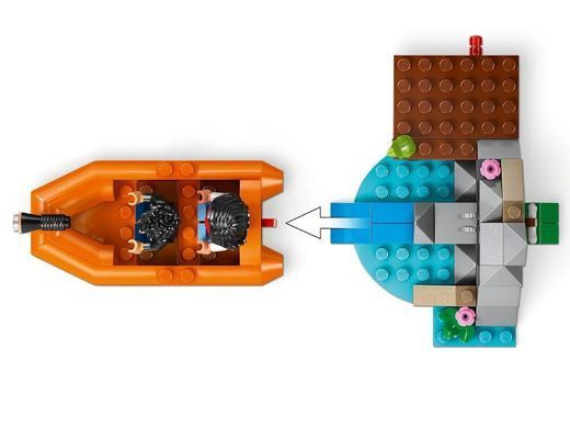 LEGO Конструктор LEGO Jurassic World Втеча річкою від тиранозавра 76975 фото
