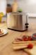 Gorenje Тостер 800Вт, підігрів, розморожування, пластик, сріблястий