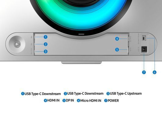 Samsung Монітор 48.7"Odyssey OLED G9 G952 HDMI, DP, USB, MM, OLED, 5120x1440, 32:9, 240Hz, 0.3ms, CURVED LS49DG952SZXUA фото