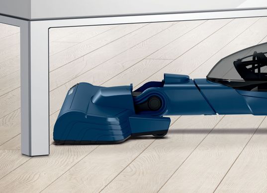 Пилосос Bosch безпровідний, конт пил -0.9л, автон. робота до 44хв, вага-2.5кг, НЕРА, синій BCHF2MX20 фото