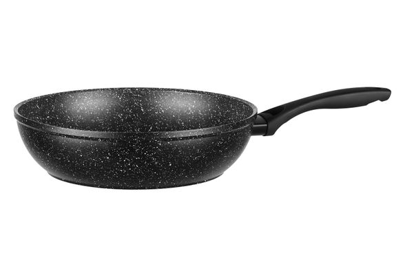Сковорода глибока Ardesto Gemini Anzio 28 см, чорний, алюміній AR1928DF фото