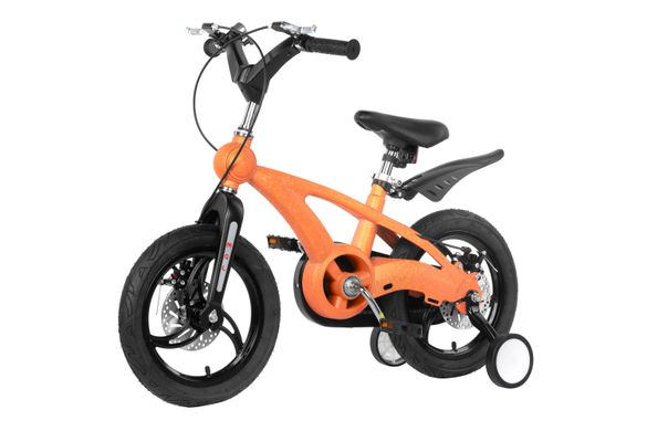 Детский велосипед Miqilong YD Оранжевый 14" MQL-YD14-ORANGE фото