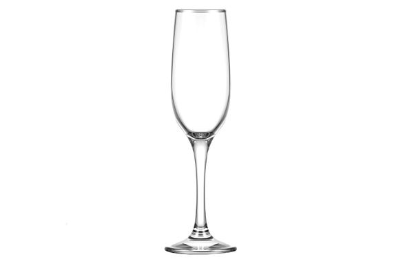 Набір бокалів для шампанського Ardesto Gloria 6 шт, 215 мл, скло AR2621GC фото
