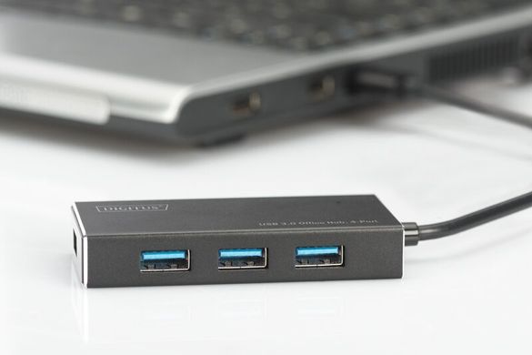 Концентратор Digitus USB 3.0 Hub, 4-port DA-70240-1 фото