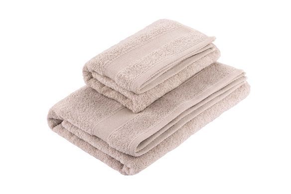 ARDESTO Рушник махровий SuperSoft, беж, 70х140см, 100% бавовна