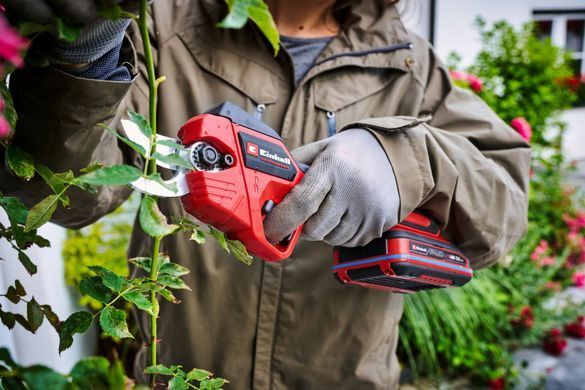 Einhell Секатор акумуляторний GP-LS 18/28 Li BL - Solo, PXC, 18В, безщітковий, товщ. 28/14 мм, сталь SK5, 0.82 кг (без АКБ і ЗП) 3408320 фото