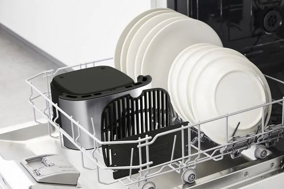 Tefal Мультипечь EasyFry&Grill XXL, 1830Вт, чаша-6.5л, сенсорное управл., 8 програм, пластик, серо-черный EY801D15 фото